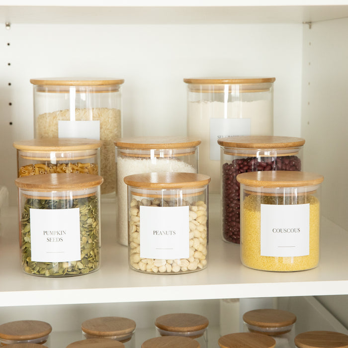 Acrylic Pantry Shelf Riser - Little Label Co Australia - The Home of Organisation For Kitchen, Bathroom, Laundry & More