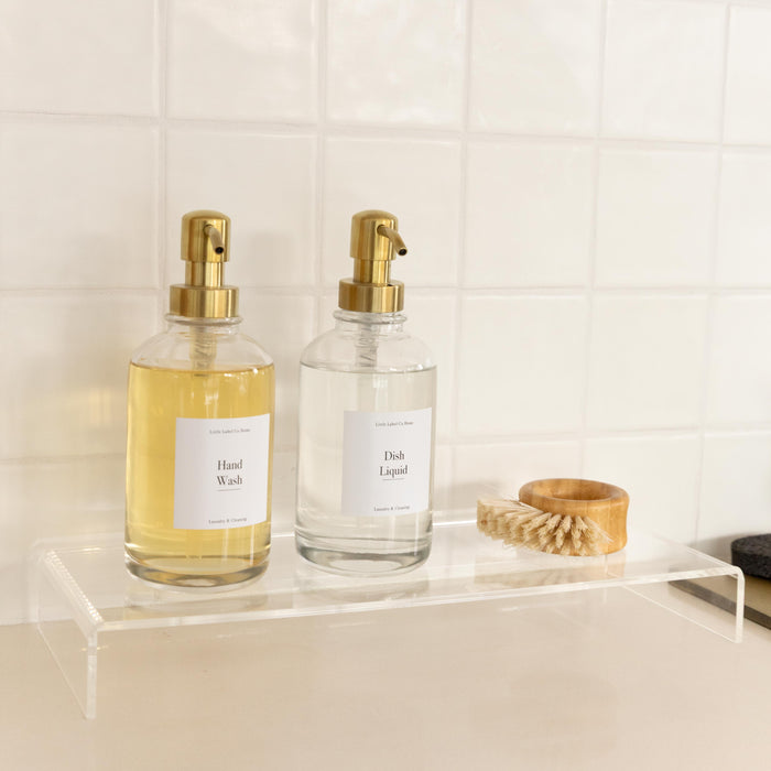 Acrylic Pantry Shelf Riser