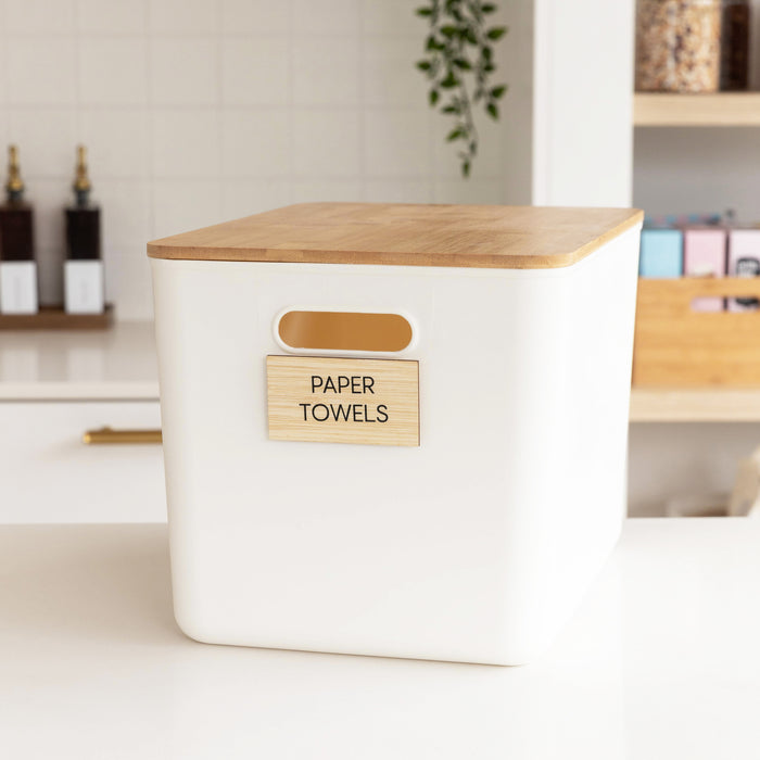 Storage Container with Bamboo Lid - Jumbo