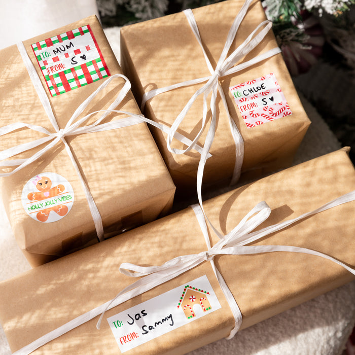 Christmas Gift Sticker Pack (47 Stickers)