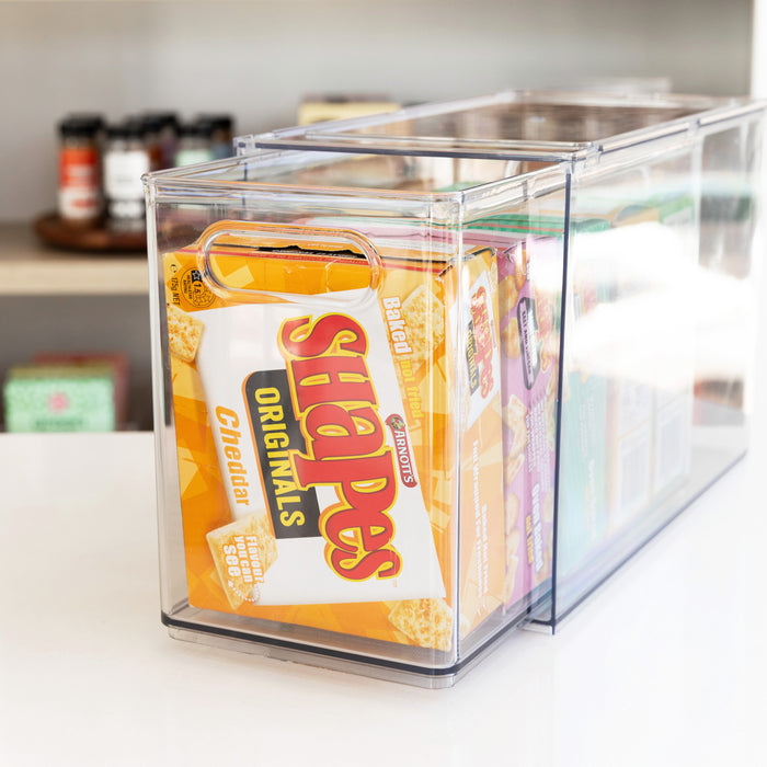 Clear Modular Drawer Organiser Large - Little Label Co Australia - The Home of Organisation For Kitchen, Bathroom, Laundry & More