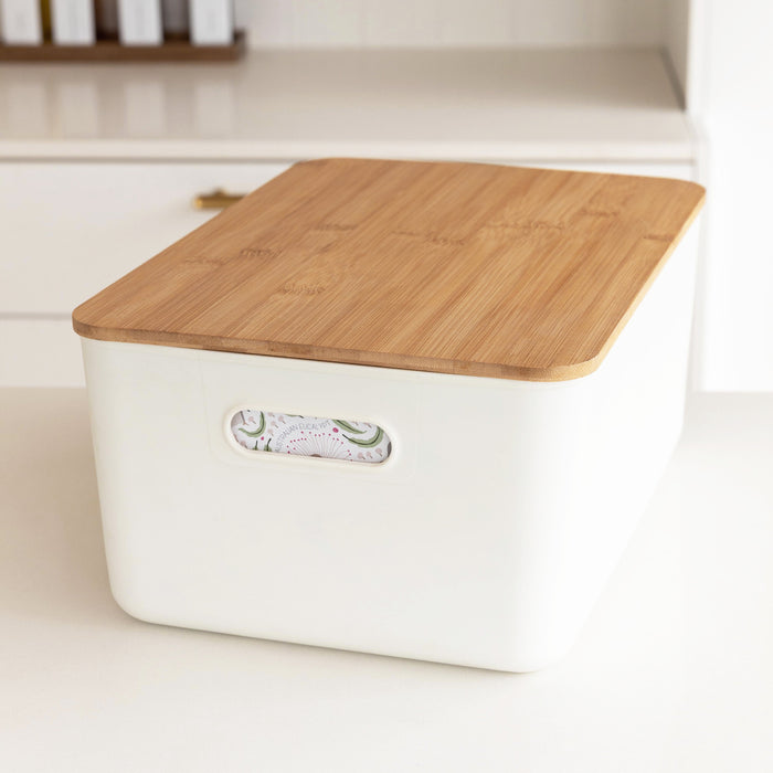 Storage Container with Bamboo Lid - Large