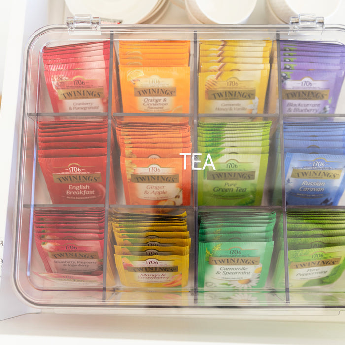 Multi-use Storage Box with Removable Dividers