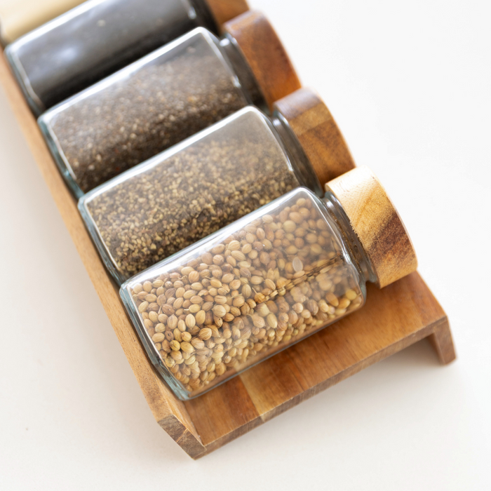 Acacia Herb & Spice Drawer Organiser (2 Pack) - Little Label Co Australia - The Home of Organisation For Kitchen, Bathroom, Laundry & More