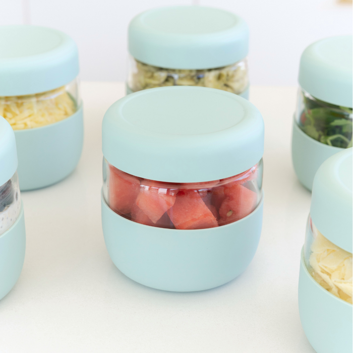 Glass Food Storage Jar - Little Label Co Australia - The Home of Organisation For Kitchen, Bathroom, Laundry & More
