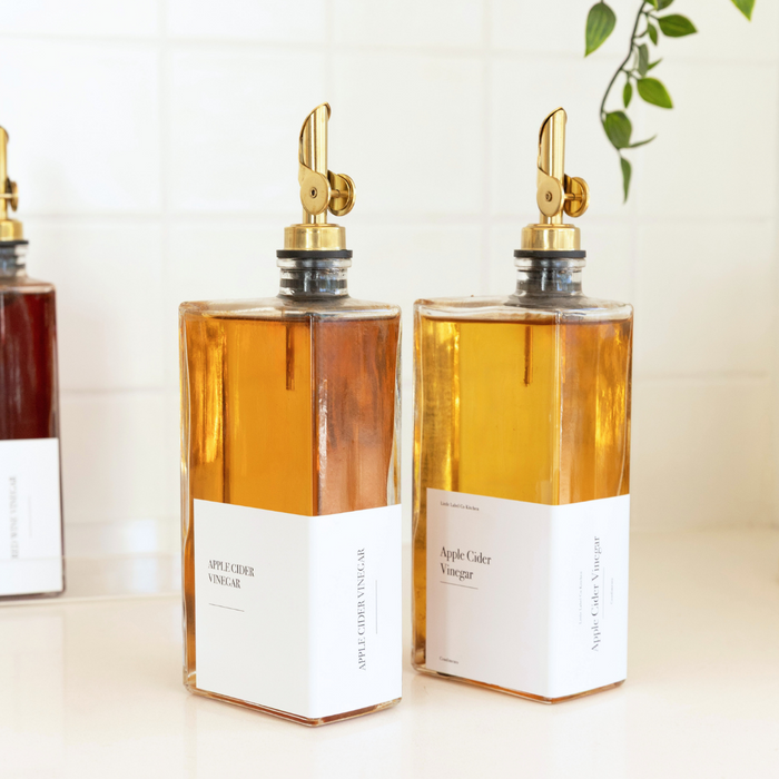 Rectangle Book Bottle Stickers (16 Pack) - Little Label Co Australia - The Home of Organisation For Kitchen, Bathroom, Laundry & More