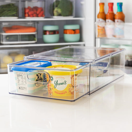 Clear Modular Drawer Organiser Medium - Little Label Co Australia - The Home of Organisation For Kitchen, Bathroom, Laundry & More