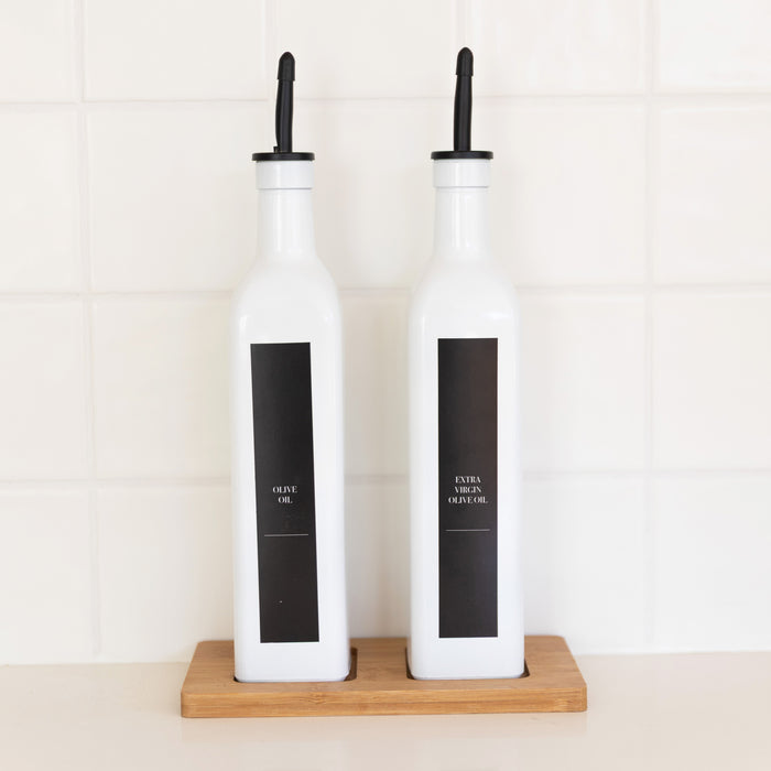 Oil & Vinegar Stickers - 16 Label Pack