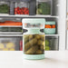 Glass Pickle Jar - Little Label Co Australia - The Home of Organisation For Kitchen, Bathroom, Laundry & More