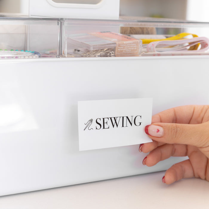 Home Organisation Stickers with Icons