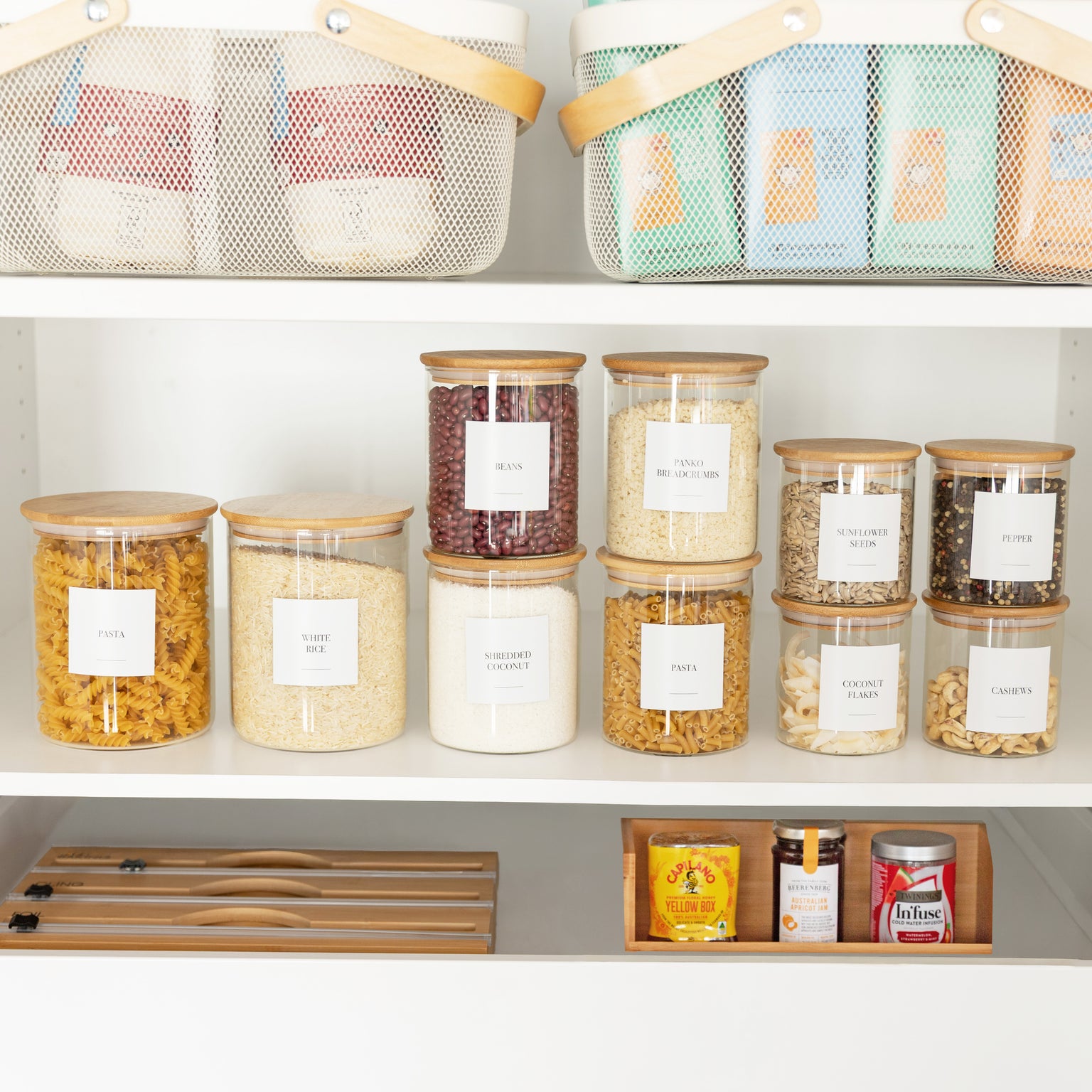Pantry Sort Game Pantry Storage Containers & Pantry Organiser | Little Label Co