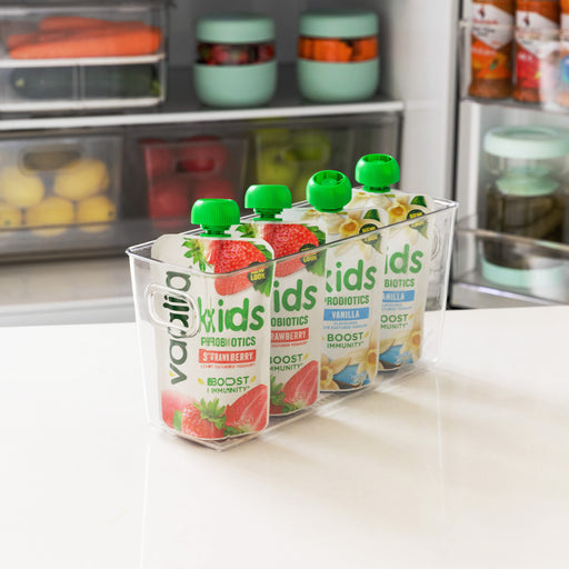 Clear Storage Tub Mini - Little Label Co Australia - The Home of Organisation For Kitchen, Bathroom, Laundry & More