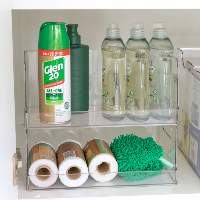 Essential Under Sink Storage Pack - Little Label Co Australia - The Home of Organisation For Kitchen, Bathroom, Laundry & More