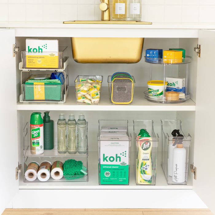 Essential Under Sink Storage Pack - Little Label Co Australia - The Home of Organisation For Kitchen, Bathroom, Laundry & More