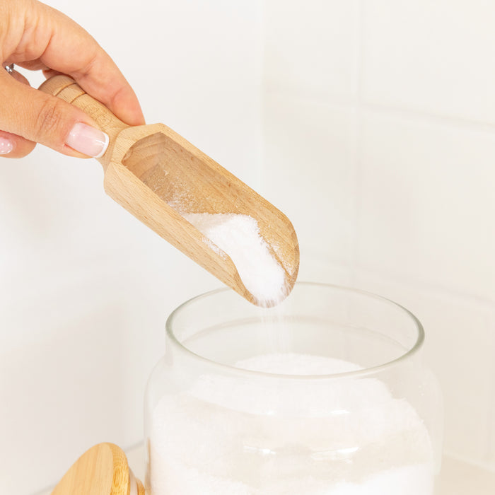 Large Wooden Scoop - Little Label Co Australia - The Home of Organisation For Kitchen, Bathroom, Laundry & More