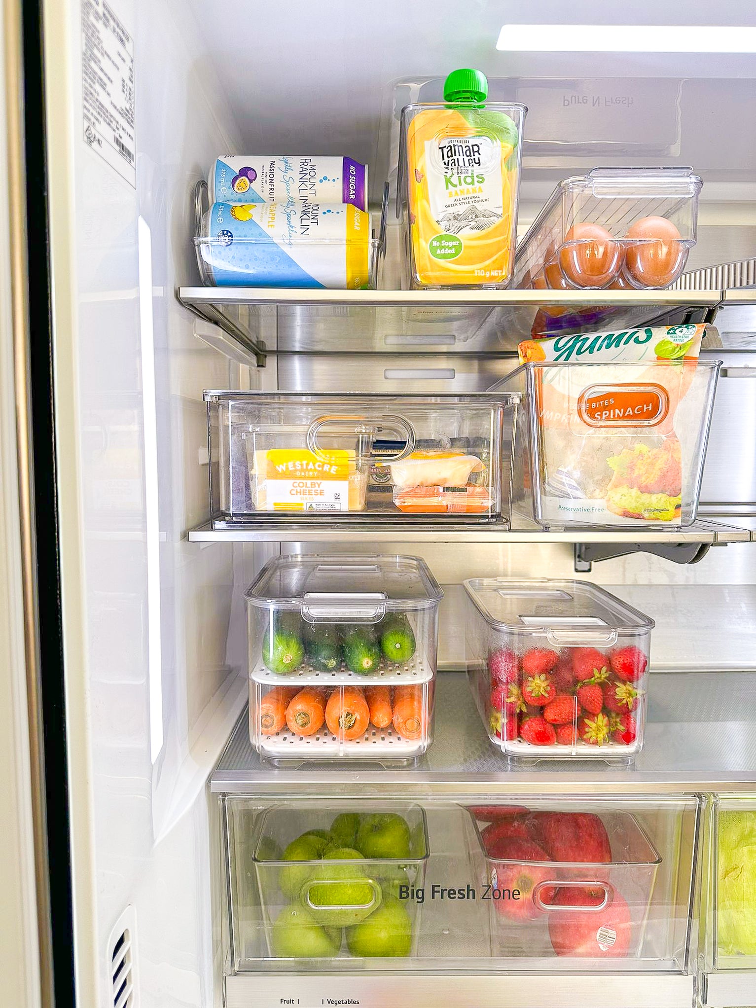 Fridge & Freezer Organisation Stickers - 36 Label Pack – Little Label Co