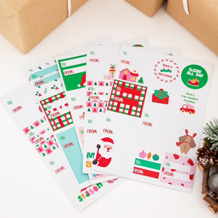 Christmas Gift Sticker Pack (47 Stickers)