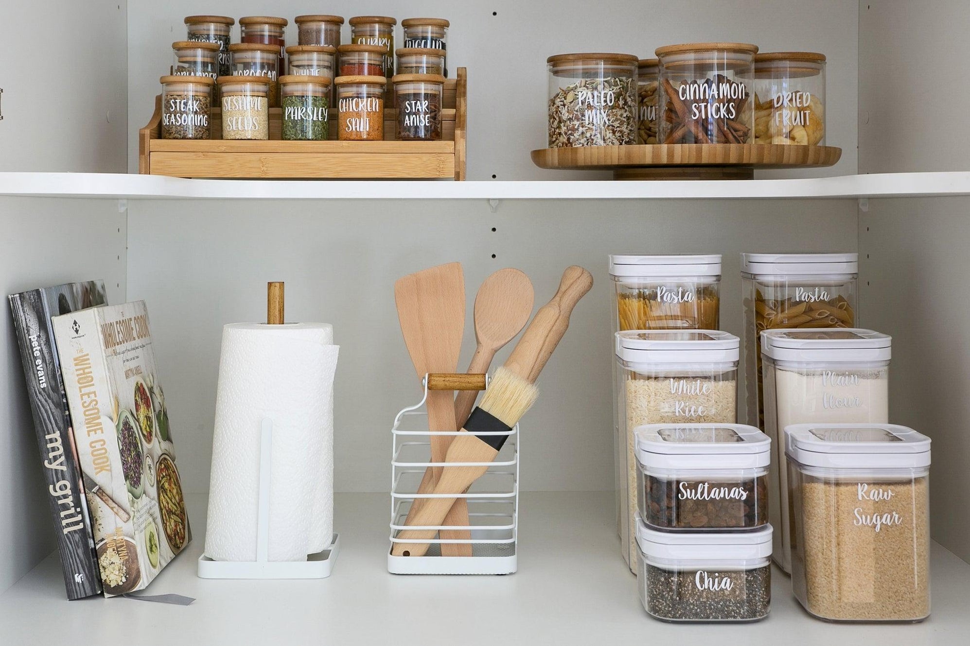 Bamboo Turnable Lazy Susan for Kitchen and Home Organisation – Little ...