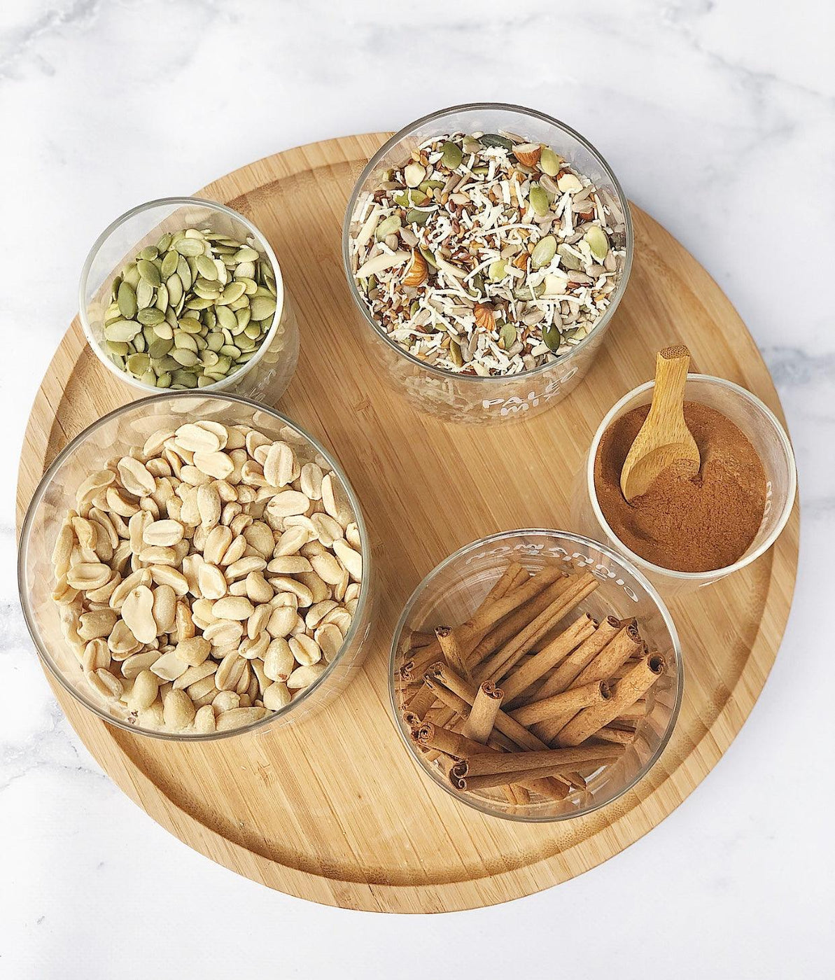 Bamboo Turnable Lazy Susan for Kitchen and Home Organisation — Little ...