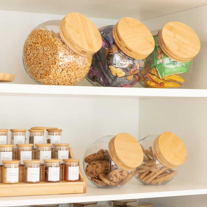 Bamboo Snack Jar Packs