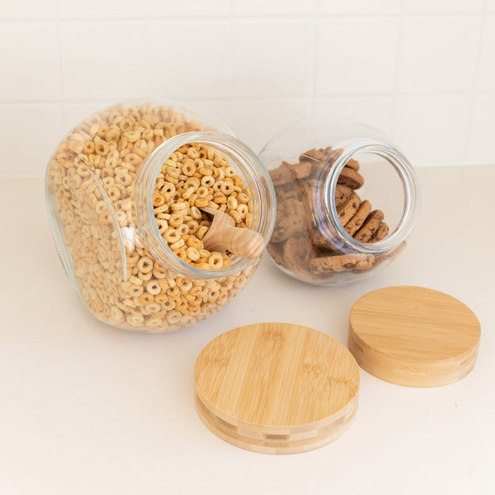 Bamboo Snack Jar Packs