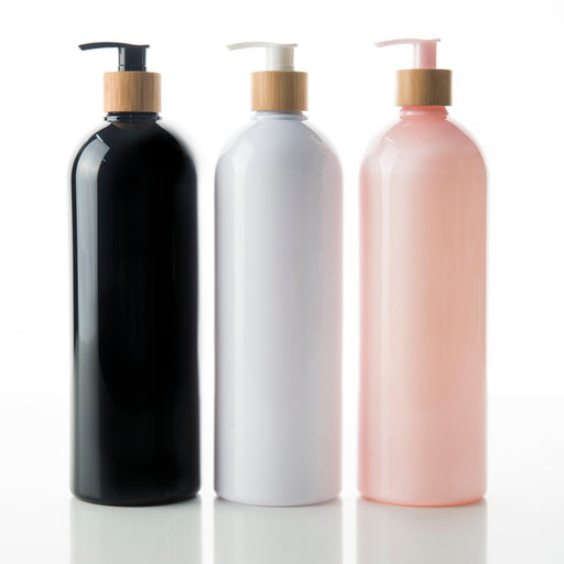 Bathroom 1L Pump Bottle (Black) - Little Label Co - Bathroom Accessories - 20%, Catchoftheday