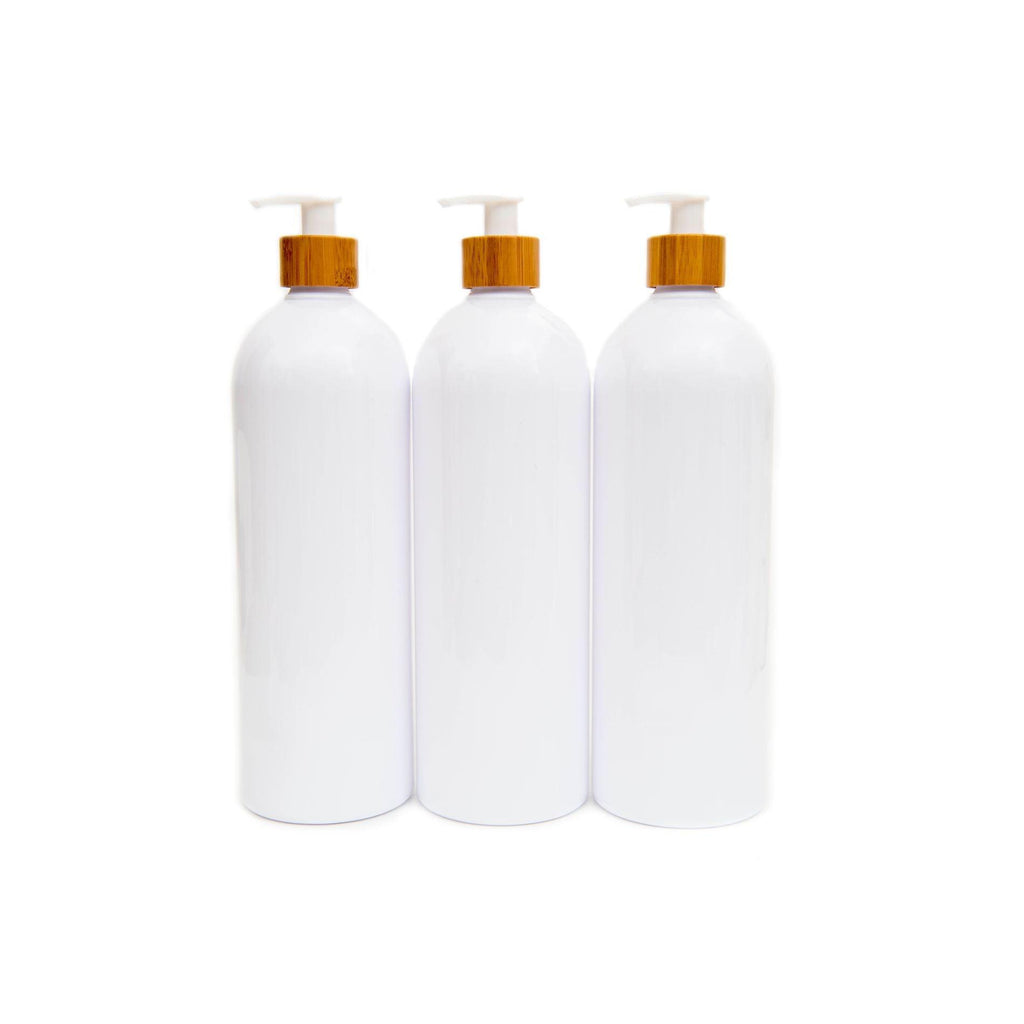 Stylish Plastic Pump Bottles for Easy Dispensing Little Label Co.