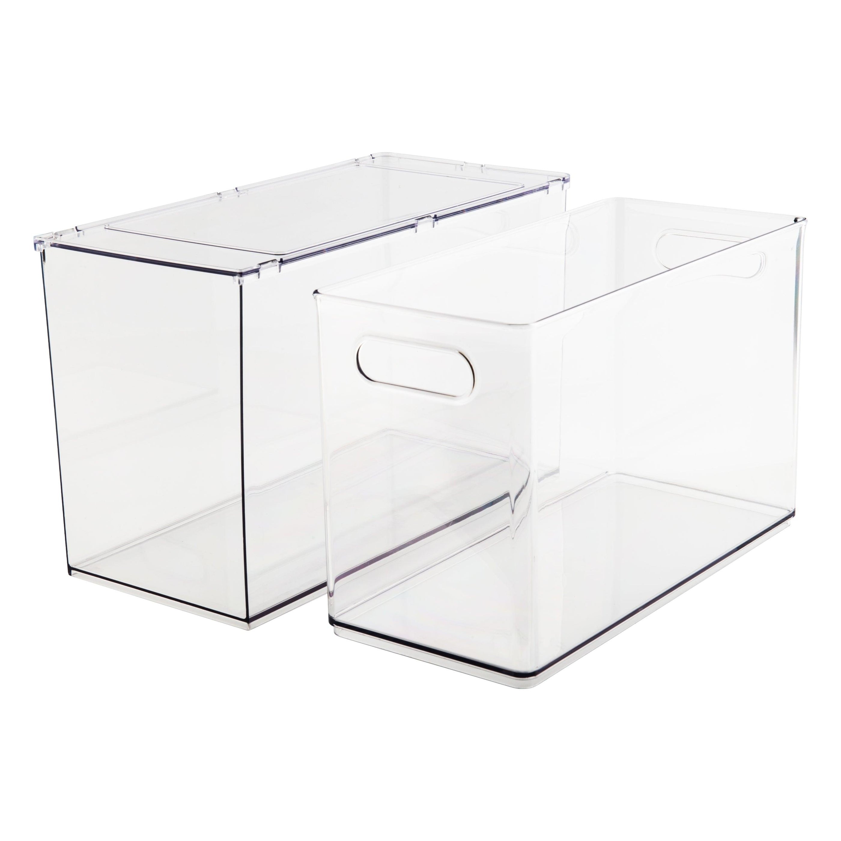 Clear Modular Drawer Organiser Large Little Label Co
