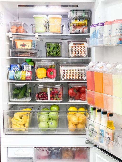 Clear Multi-use Organiser with Fixed Dividers - Little Label Co - Kitchen Organizers - 60%, Catchoftheday, warehouse