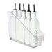 Clear Pull-Out Organiser with 5 White Oil Bottles Pack - Little Label Co - Storage & Organization - bundle, Storage Containers, Value Packs