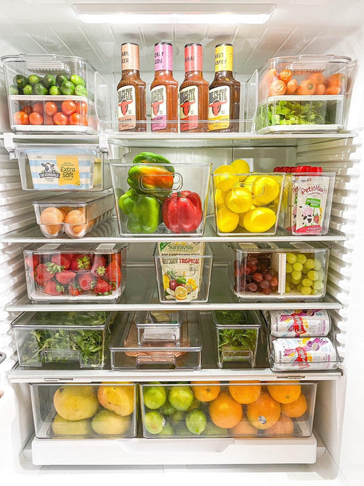 Clear Stackable Organiser Large - Little Label Co - Kitchen Organizers - 60%, Catchoftheday, warehouse