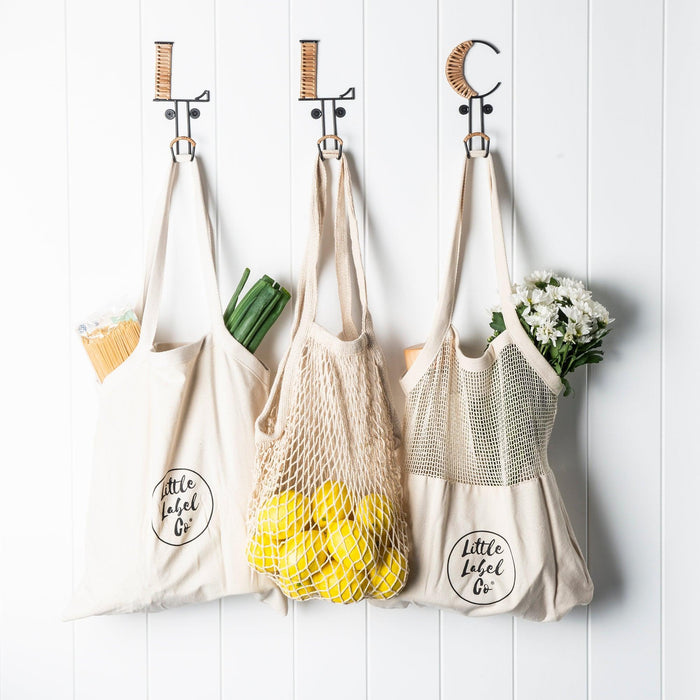 Cotton Net Tote - Little Label Co - Lunch Boxes & Totes - 60%, Catchoftheday