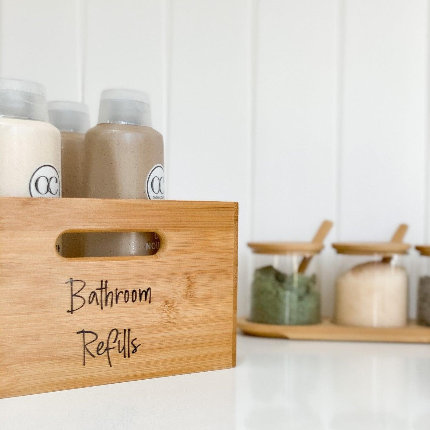 Custom Fridge and Medium Storage Tub Vinyl Decal Labels - Little Label Co