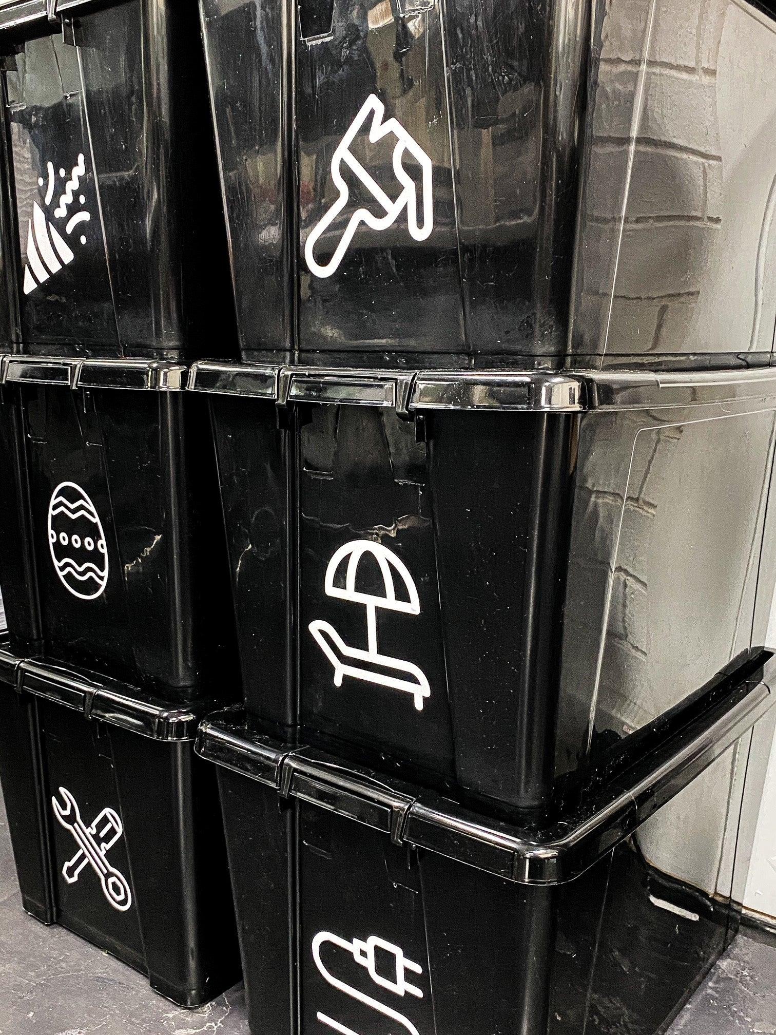 Garage Storage Picture Labels – Little Label Co