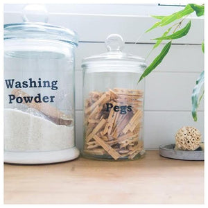 Custom Made Vinyl Labels for your Laundry, Linen and Bathroom – Little ...