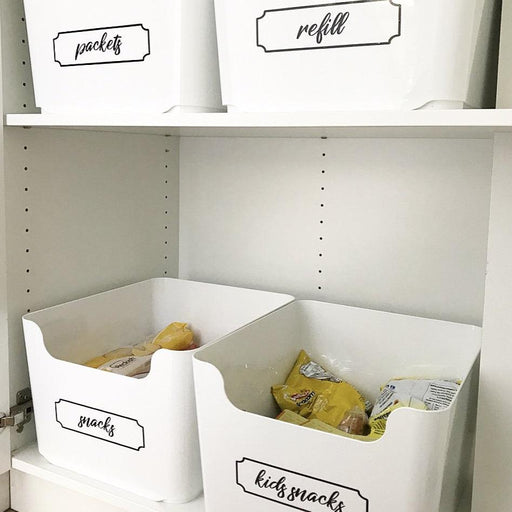 Custom Storage label with Border - Little Label Co - Labels & Tags - 30%, Home Organisation Labels