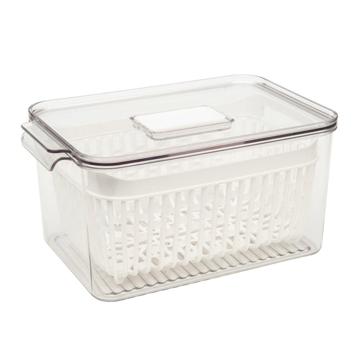 Fridge Storage Container with Basket (Single) - Little Label Co - Food Storage Containers - 30%