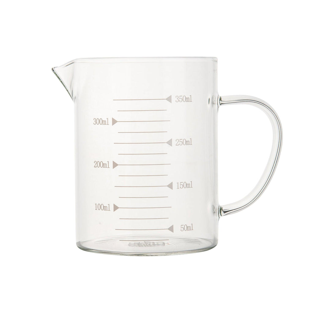 350ml Glass Measuring Cup, 3.3 Borosilicate Glass White Printed with Glass  Lid - The WiC Project - Faith, Product Reviews, Recipes, Giveaways