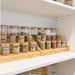 Herb & Spice Jars Small 75ml - Little Label Co - Spice Organizers - 20%, Bamboo Storage Solutions, Catchoftheday, Food Storage Containers, Herb & Spice Jar, Herb & Spice Jars, Herb & Spice Organisation, Storage Containers