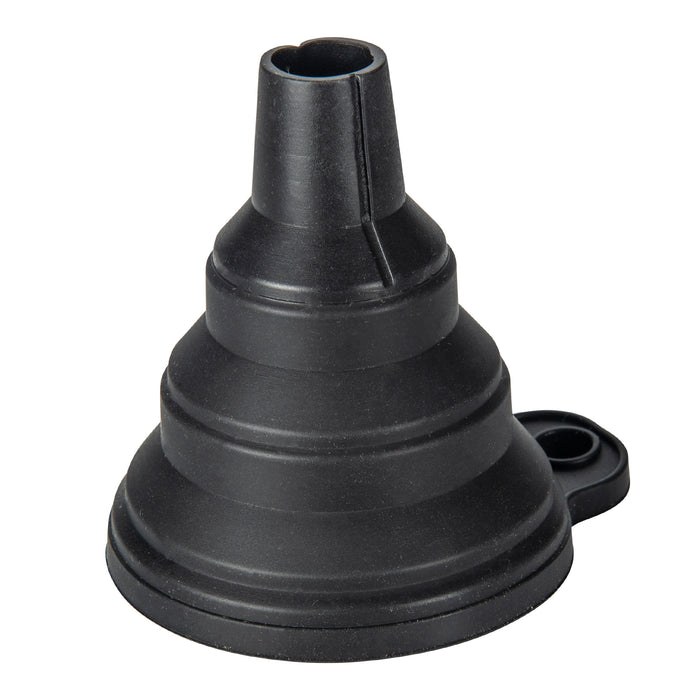 Black Foldable Silicone Funnel