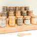 Large Bamboo Shelf with 15 x 75ml Herb & Spice Jars Pack - Little Label Co - Kitchen Organizers - Bamboo Storage Solutions, bundle, Catchoftheday, Food Storage Containers, Herb & Spice Jar, Herb & Spice Jars, Herb & Spice Organisation, mw_grouped_product, Storage Containers