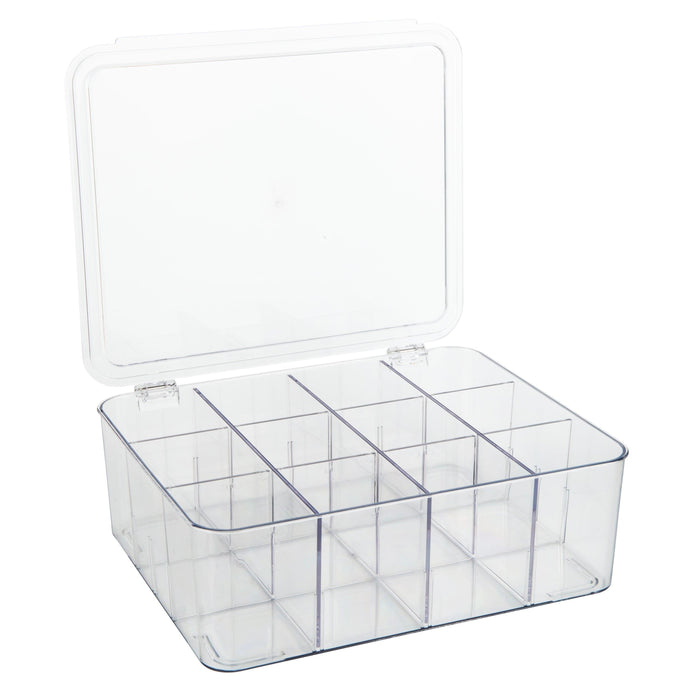 Multi Divider Container Box Multi–Use Storage Box with Dividers – Little Label Co