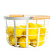 Round Storage Basket WHITE - Little Label Co - Baskets - 20%, mw_grouped_product, warehouse
