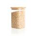 Pantry Container square storage glass jar 1.25l glass jar with bamboo lid. home organisation pantry jar for food storage