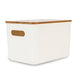 Storage Container Medium with Bamboo Lid - Little Label Co - Storage & Organization - 60%, warehouse