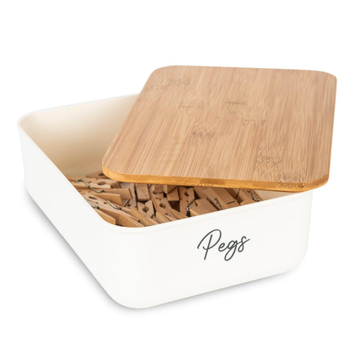 Storage Container Mini with Bamboo Lid - Little Label Co - Storage & Organization - 60%, warehouse