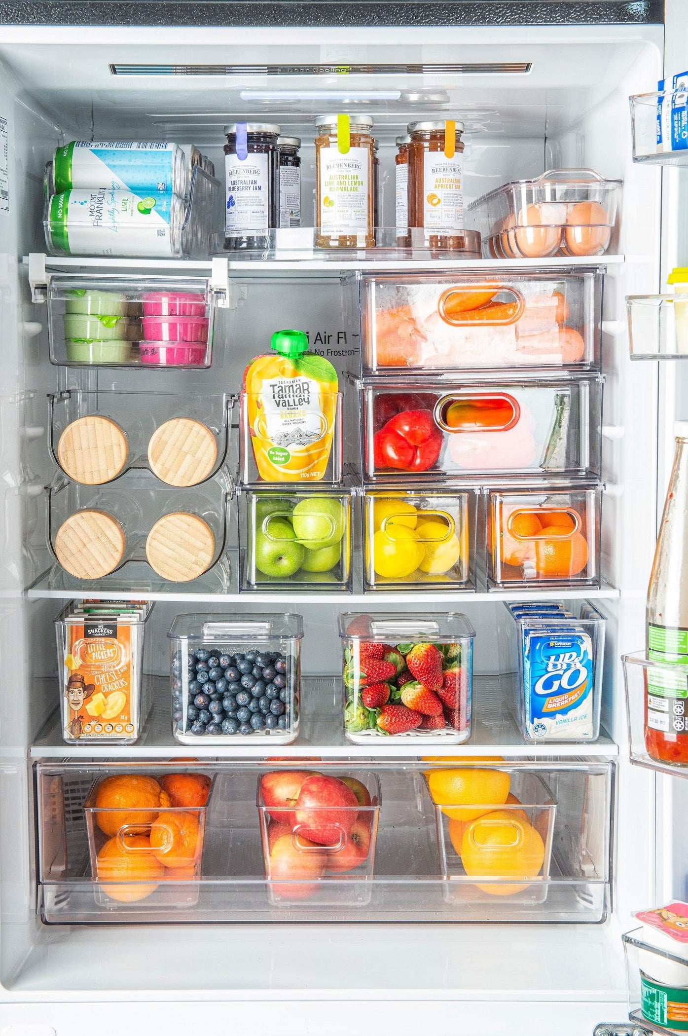 Under Shelf Fridge Clipon Drawer Fridge Storage and Organisation