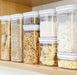 White Flip Canister Value Pack x 12 - Little Label Co - Food Storage Containers - 20%, LLC Flip Canister