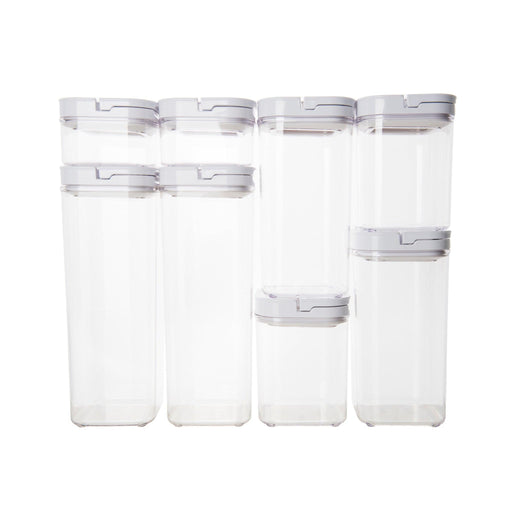 White Flip Canister Value Pack x 16 - Little Label Co - Food Storage Containers - 20%, LLC Flip Canister, Value Packs