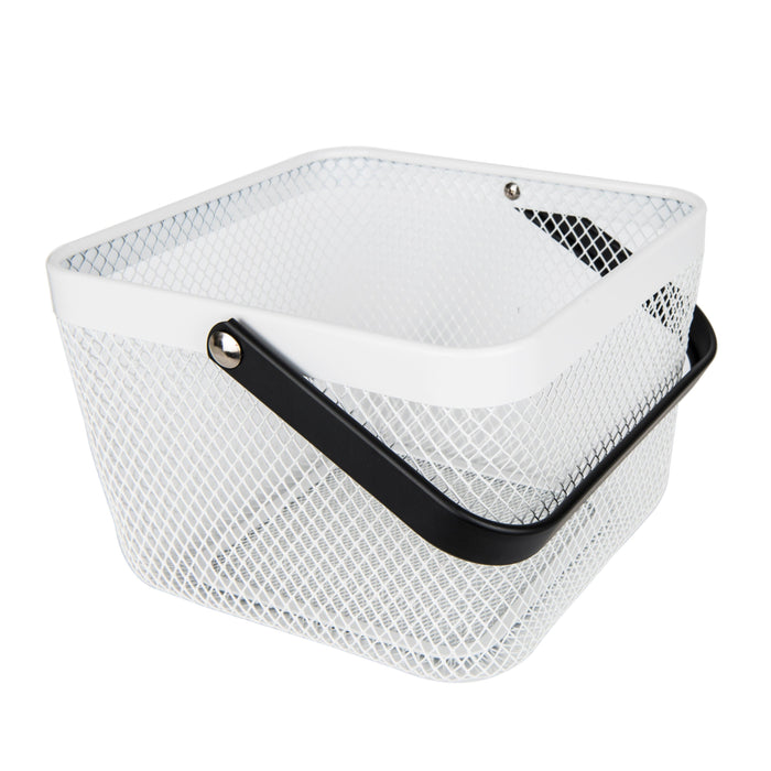 White Small Handy Storage Basket - Little Label Co - Baskets - 20%